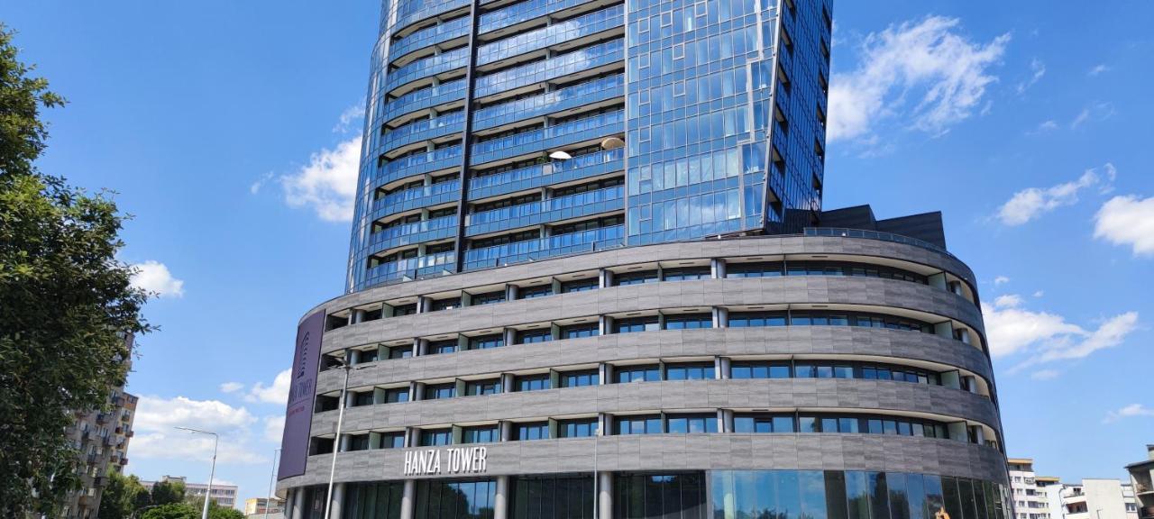 Aleda Tower, 14 Floor, Balkon Apartment Stettin