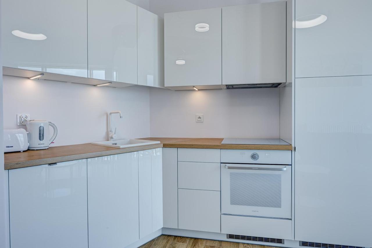Apartment Aleda Tower, 14 Floor, Balkon Szczecin